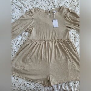 NWT Oversized Romper